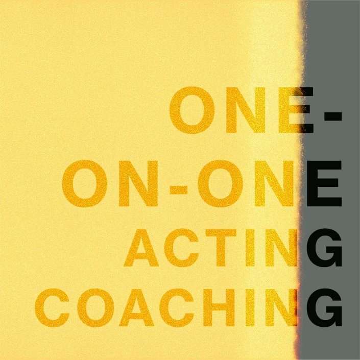 One on one Acting Coaching PACKS