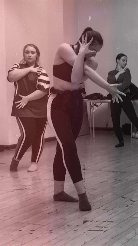 Students during a school drama workshop on musical theatre at Beck Academy of Dramatic Art