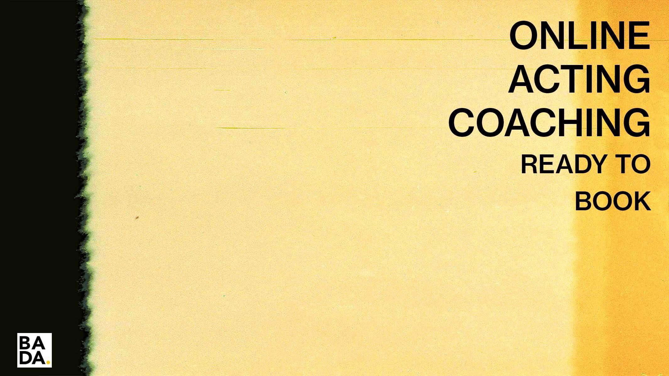 Online acting coach Online Acting Coach – 1:1 Private Coaching